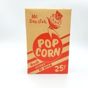 Vintage Popcorn Box Container Mr Dee Lish Home ABC